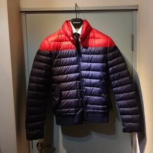 MONCLER GAMME BLEU モンクレール ガムブルー ダウンジャケット バイカラー レッド ネイビー 0 1 2 THOM BROWNE トムブラウン ライトダウン