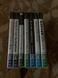 【PSP】ソフト７本まとめ売り（RPGセット）