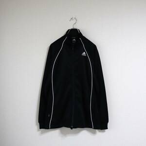 00s Adidas アディダス トラックジャケット ジャージ ブラック デッドストック - Size L