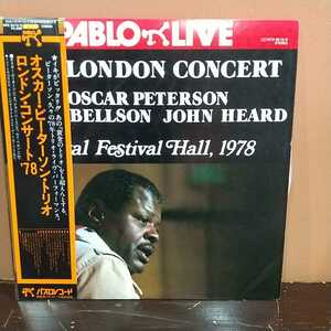 Oscar Peterson, Louis Bellson, John Heard / The London Concert 2LP　国内盤