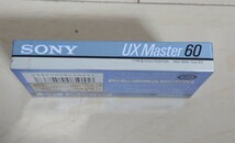 SONY ソニー UX Master 60分 UX-MST 60 カセットテープ 未開封 送料520円より_画像6