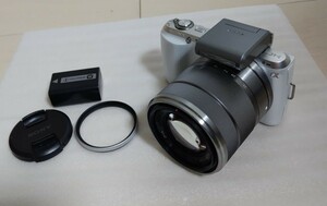 SONY ソニー ミラーレス一眼カメラ デジタルカメラ NEX-C3 SEL1855 未確認 ジャンク