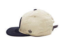 アメリカンニードル キャップ ニューヨーク・ブラックヤンキース Line Out YANKEES ベースボールキャップ 帽子 SMU700A-NBY 綿麻 新品_画像4