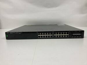 「2台セット」Cisco Catalyst 3650 24 4x1G 、WS-C3650-24TS-S 、初期化済み 、動作確認済み、本体のみ