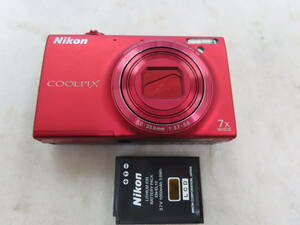 ♪ジャンク　Nikon CoolPix S6100 　　 ⑥