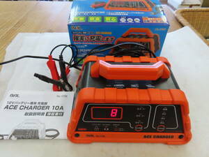 ♪ジャンク　BAL 12Vバッテリー専用充電器 ACE CHARGER　No1738