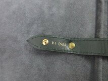 極美品 LOUIS VUITTON ルイヴィトン タイガ エランガ アンポッシュ ガーメント エピセア ボストン バッグ M30104 緑 メンズ 68363_画像10