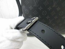 極美品 LOUIS VUITTON ルイヴィトン モノグラムエクリプス トート エクスプローラー ビジネス バッグ M40567 黒 A4可 メンズ 2WAY 69011_画像7