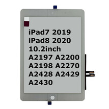 iPad7 iPad8 第7世代 第8世代 2019 2020 10.2インチ A2197 A2200 A2270 A2428 ガラス パネル 白 Sクラス タッチスクリーン交換 修理 _画像1