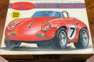 スナップキット プラモデル　サニービンバンシリーズ　ポルシェ356スピードスター　PORSCHE 未組立