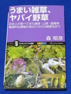 ●●　うまい雑草、ヤバイ野草　森昭彦　2011年初版　サイエンスアイ新書　　H04s