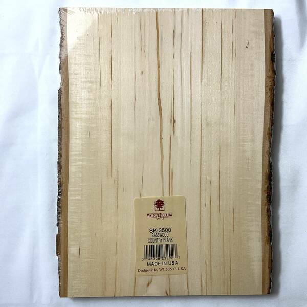 ★WOOD■TOLE トール ウッド 送料無料 未使用 素材 白木■ バズウッド カントリープラーク 定価3630円 ■ARTBOOK_OUTLET■WUP1-06