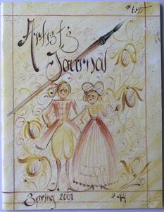 手芸本■ARTBOOK_OUTLET■W3*095★送料無料 ジョソーニア アーティストジャーナル 2001 Jo Sonja 岡紗裕実 Sue Pruitt 他 TOLE トール 図案