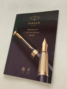 即決！パーカー 2023年 カタログ★PARKER 筆記用具 文房具 万年筆 高級 ソネット　本　冊子