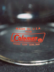 Coleman コールマン ビンテージ　グローブ レッドレター 赤文字 200 200A 200B 201 202 242に使えます　d5