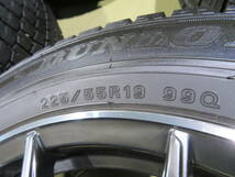 ダンロップ スタッドレス WM02 225/55R19 プレシャス HM-2 付4本セットマツダ CX-5 CX-8 日産 T32 エクストレイル_画像4