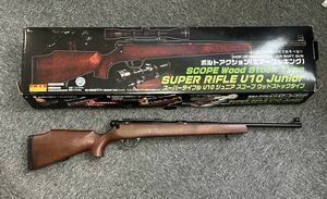 ★ CROWN SUPER RIFLE U10 Junior クラウン スーパーライフル SCOPE Wood Stock Type ボルトアクション 