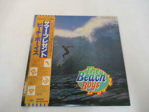 A24 The Beach Boys 「summer present」 美品　LP レコード2枚組セット　国内盤　POPS ※解説書付き、帯付き ビーチ・ボーイズ 