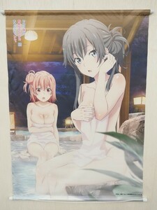 AL9 「やはり俺の青春ラブコメはまちがっている。続」雪乃＆結衣 温泉ver. HS限定 B2タペストリー