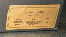 BROTHER BRIDGE ブラザーブリッジ エスケープ ESCAPE スエード 28cm_画像9