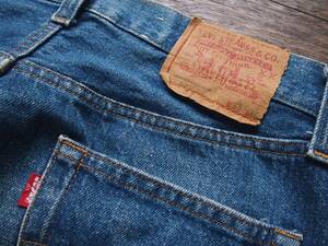 LEVI'S リーバイス 501 80s ハチマル CAREタグモデル w33 MADE IN USA 83年製 エルパソ