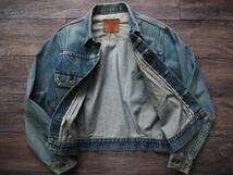 リーバイス LEVI'S 71507xx セカンドモデルデニムジャケット 90s日本製 38 507xx革パッチ復刻モデル_画像2