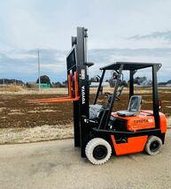 トヨタ2トンクラスフォークリフト&Toyota2トンSize forklift &1800KG&4FD-18&ノーパンクタイヤ&マニュアル&ディーゼル&中古_画像5