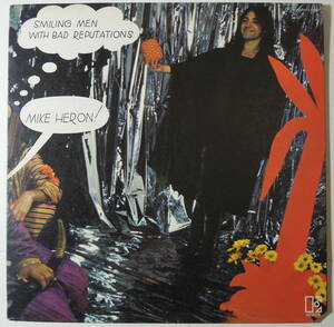 Mike Heron・ Smiling Men With Bad Reputations　US LP　ex. Incredible String Band