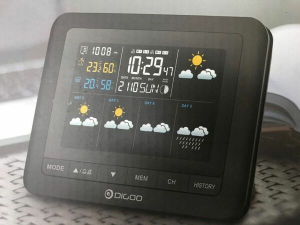デジタル無線温湿度計（値下げ）　日本語説明書付き