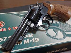 CMC S＆W M19 4inch ワイドトリガー、ワイドハンマー使用 難あり