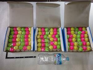 ゴルフ 練習用 プラクティス ホロー ボール AP 161 72個入り 3箱 計216個 まとめて タバタ Tabata