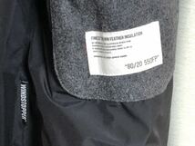 SHIPS シップス・GENERAL SUPPLY・ダウンジャンパー Sサイズ グレイ・ゴアテックス GORE-TEX WIND STOPPER_画像5