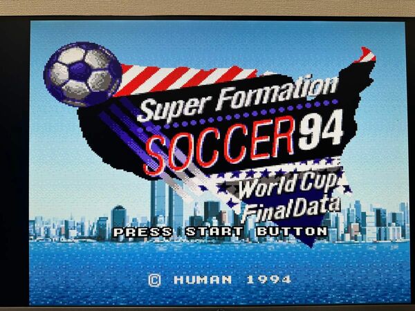 スーパーフォーメーションサッカー94 ワールドカップファイナルデータ