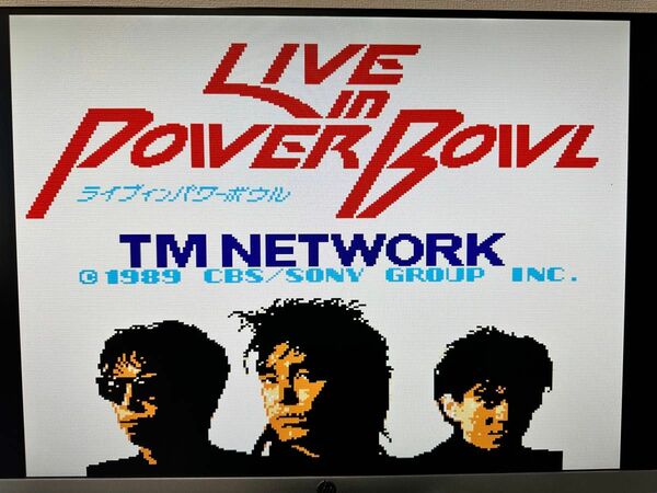 TMNETWORK ファミコンソフトですtm networkTM NETWORK