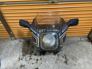 CB750FC 純正 インテグラカウル フルセット メーター付き ミラー付き ストック品 西濃運輸着払い (検索)CB900F 油温メーター