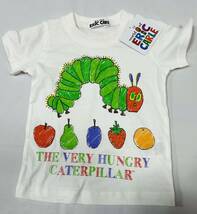 ★3331*激安sale!!新品 こども服 　半袖Tシャツsize80　1枚★ERIC CARLE/絵本/はらぺこあおむし_画像1