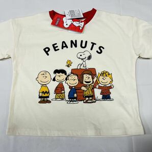 福袋3F3202*激安sale!!新品 こども服 半袖Tシャツsize90 2枚★PEANUTS.スヌーピーの画像2