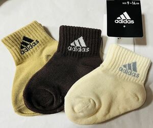 福袋3F2812*激安sale!!新品 こども服 靴下ソックス3足組　size9-14cm★adidasアディダス