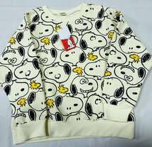 ★3497*激安sale!!新品 こども服 　長袖トレーナーsize120　1枚★PEANUTS.スヌーピー_画像1