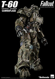 Fallout THREEZERO 1/6 T-60 Camouflage Power Armor(1/6 T-60 камуфляж * энергия armor -)