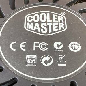 1円スタート CoolerMaster ノートPC用クーラー 空冷ファン ACアダプタ不要 USB給電 PC周辺機器 静音仕様(21db) 動作品●「管理No.F9804」の画像9