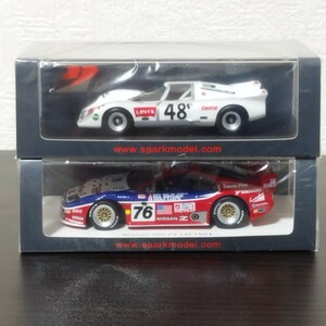 TADAT　スパークモデル 1/43 Nissan 300 ZX 24H Le Mans 1994 P. Gentilozzi S7741 シェブロン B16 マツダ 1970 ルマン24H #48 J.Ver