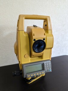 iadbt 【TOPCON/トプコン】GPT-6003C トータルステーション 測量・測定器 バッテリー 本体ケース付 【ジャンク】