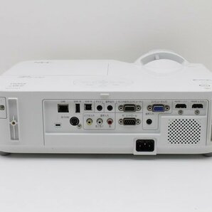送料無料♪ NEC 短焦点プロジェクター ViewLight NP-M353WSJD 3,500ルーメン ランプ使用時間 200H以内 レンズキズ有り Q53Nの画像6