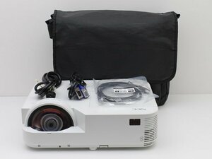  free shipping! NEC short burnt point projector ViewLight NP-M353WSJD 3,500 lumen lamp period of use 200H within lens scratch equipped Q53N