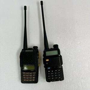 トランシーバー デジタル無線機 BAOFENG UV-5RTP UV-6R ハンディトランシーバー 双方向ラジオ　２台セット