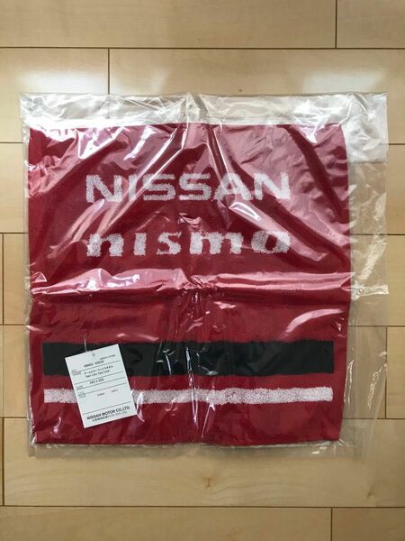 非売品 純正 日産 nlsmo タオル 今治 赤