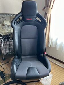 マツダ 純正 RECARO レカロ SE3P RX-8 RX8 タイプRS 後期 ハーフレザー シート 座席 運転席 