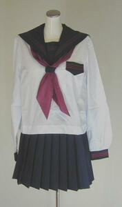 B9☆【新品】某高校制服☆中間セーラー服セットＥＷ（大きいサイズ）