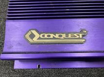 ◇【売り切り】CONQUEST（コンクエスト）　 2chパワーアンプ MEC-980A_画像2